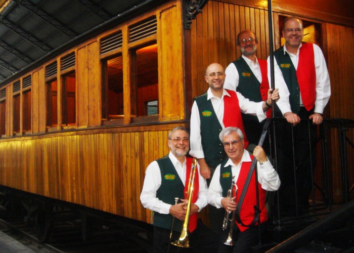At the Railroad Museum (Madrid).