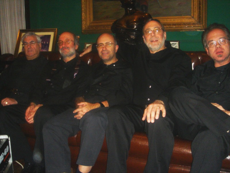 In our "respectable" uniform....