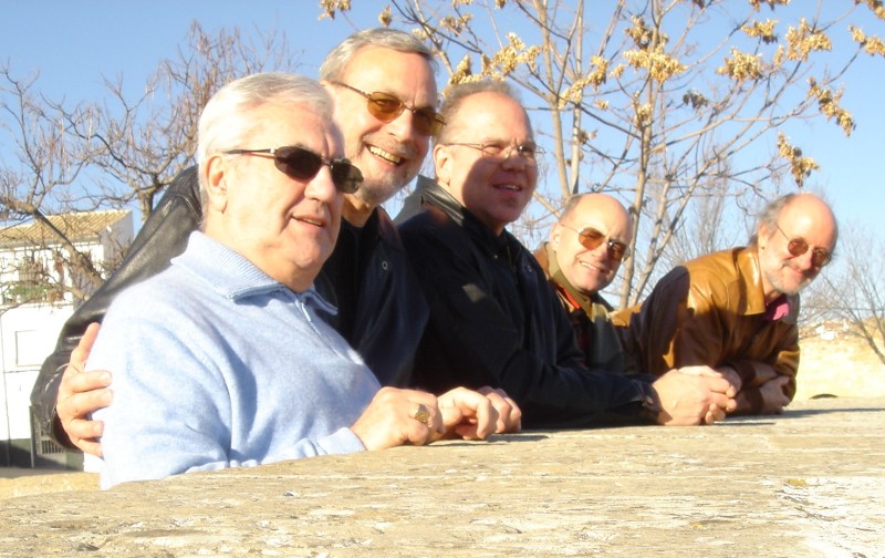 Before a concert in Ubeda.